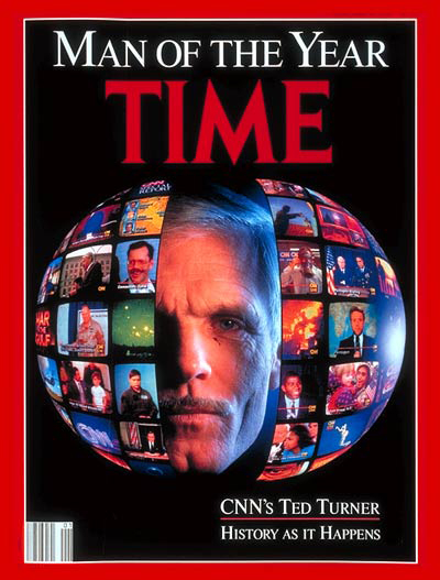 1991: Ted Turner