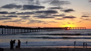 [UGCDGO-CJ-why we love san diego]Ocean Beach pier 7-1-18