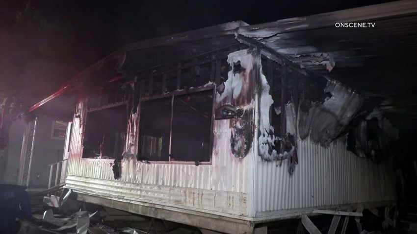 CV MOBILE HOME FIRE