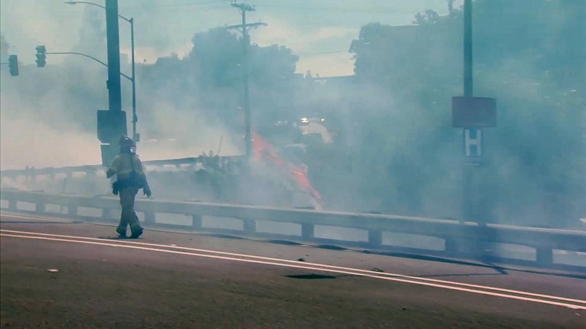SDSU BRUSH FIRE