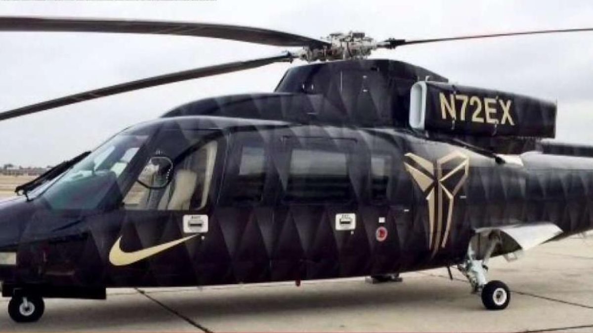 Sikorsky S-76B es el modelo del helicóptero, image size:1200x675