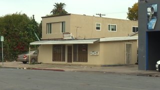 A building in City Heights police describe as a known illegal gambling den.