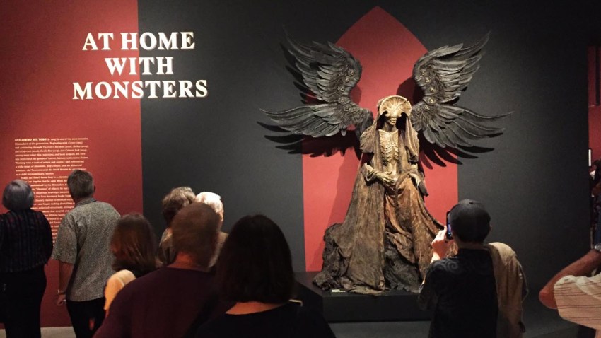 lacma at home with monsters guillermo del toro telemundo 52 los angeles