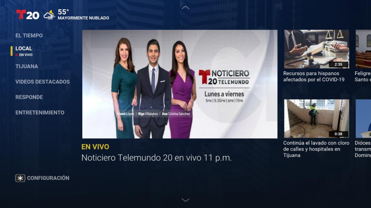 aplicacion de telemundo