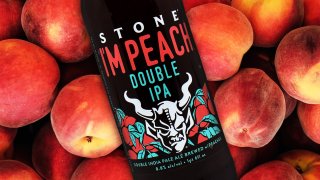 Stone Brewing's Limited Edition "I'm Peach" IPA.