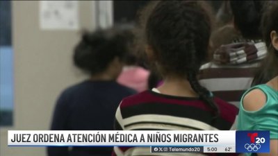 Juez ordena atención médica a niños migrantes en la frontera