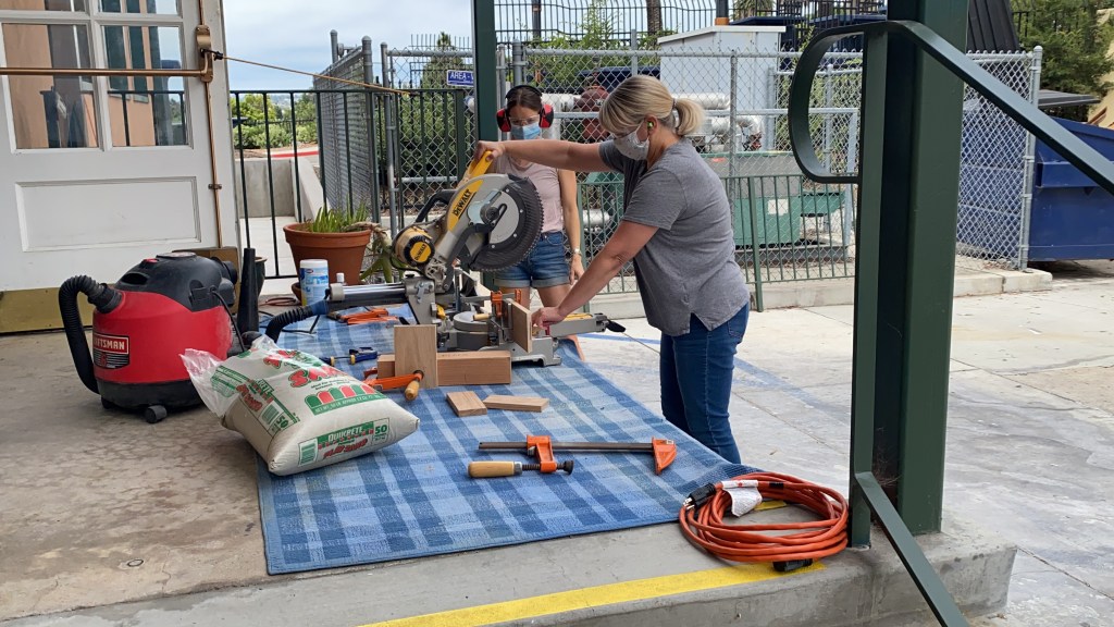 Woodwork Classes Outside Liberty Station