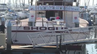 Picture of the boat where the four crew members overdosed