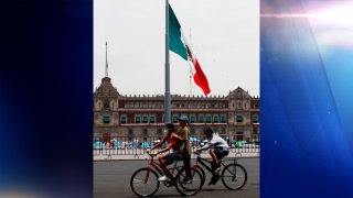 Zócalo en septiembre de pandemia