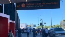 Aeropuerto Internacional de Tijuana durante pandemia