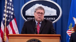 El fiscal general de Estados Unidos, William Barr, dejará su cargo el próximo 23 de diciembre.