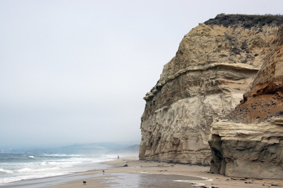 
A sector of the San Andreas fault, in southern California.