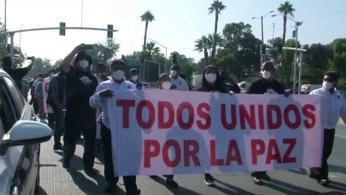 Marchan Por La Paz En Tijuana – Telemundo San Diego (20)