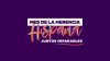 Mes de la Herencia Hispana