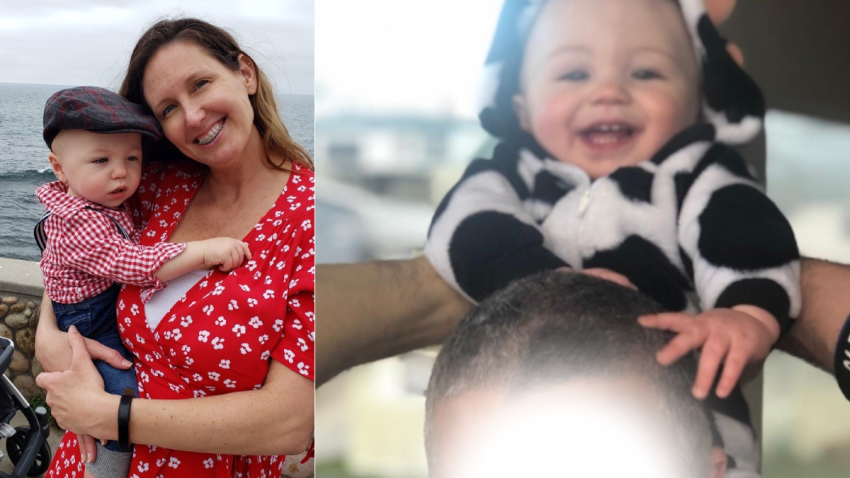 Raquel Wilkins and her 2-year-old son Denzel Browning-Wilkins.