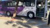 Comienza servicio de autobuses morados solo para mujeres en Tijuana