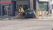 auto se estrella contra un negocio en Tijuana