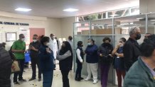 Trabajadores de salud del hospital general de Tijuana