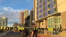 SDPD investiga la caída mortal de un limpiador de ventanas en un edificio del centro de San Diego.