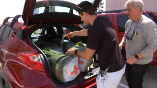 Father and Son Fly from San Diego to Poland to Deliver Humanitarian Aid