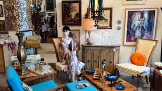 A look at the inside of Bad Madge & Co. in San Diego's South Park neighborhood. This woman-owned business was named Yelp's best vintage store in the U.S. for 2022.
