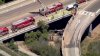 VÍDEO: Camión sale volando de la rampa I-8 en Mission Valley