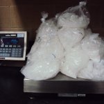 The amount of meth discovered in the vehicle amounted to nearly 27 pounds.