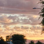Linda Wyckoff captured clouds during sunset on the first day of summer, June 21, 2022.
