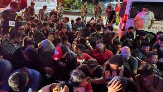 Migrantes hallados en un camión en Chiapas