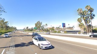 Interstate 8 in Mission Valley