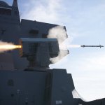 160121-N-WK391-001 PACIFIC OCEAN (Jan. 21, 2016) The amphibious transport dock ship USS New Orleans (LPD-18) fires a RIM-116 Rolling Airframe Missile (RAM) from its forward launcher while off the coast of Southern California during a live-fire exercise. New Orleans, part of the Boxer Amphibious Ready Group (ARG), is currently underway conducting routine training exercises and maintenance in preparation for its upcoming deployment. (U.S. Navy photo by Mass Communication Specialist 3rd Class Brandon Cyr/ Released)