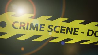 FILE - Crime scene tape