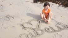 This picture from 2015 shows Aarabella at the beach.