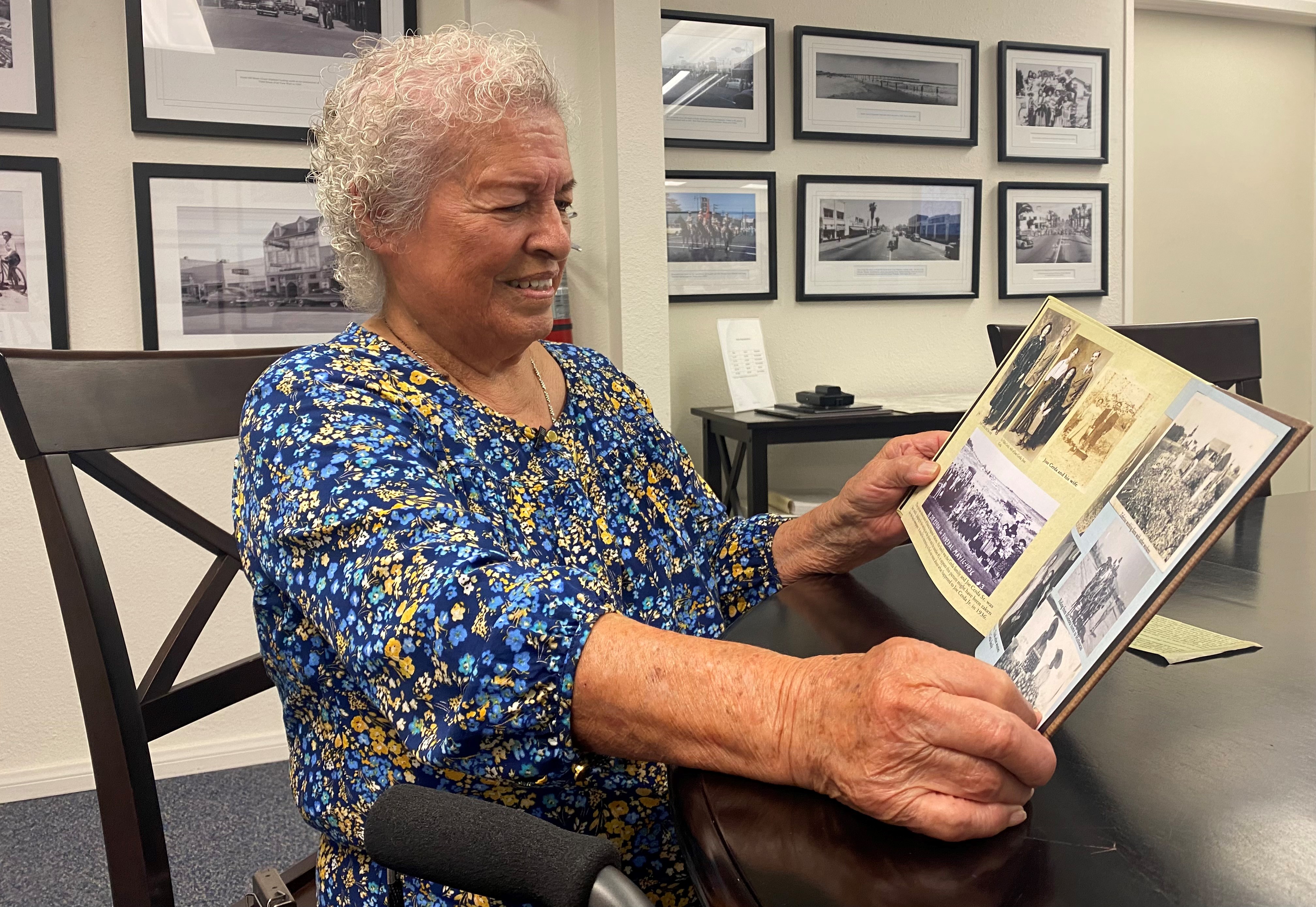 Angelina Cruz Magaña, 96, looks back at memories growing up in Oceanside.