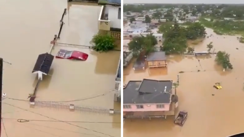 Desde el aire: estragos del huracán Fiona en Puerto Rico