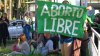 “Aborto libre”: Piden colectivos de mujeres en manifestación en garita de San Ysidro