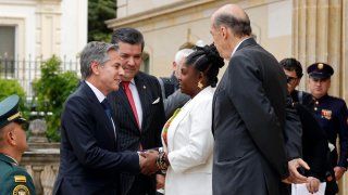 Blinken saluda a la vicepresidenta de Colombia
