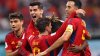 España abre el marcador ante Japón con un golazo de cabeza de Morata