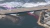 Científicos de San Diego tiñen de rosa las olas en la playa estatal de Torrey Pines este mes