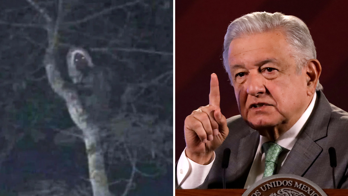 Presidente de México comparte imagen real de un duende