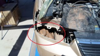 U.S. Customs and Border Protection agents discovered more than $100,000 worth of methamphetamine in a car at the Andrade Port of Entry on Wednesday, April 7, 2023.