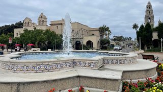 Balboa Park Prado Plaza Fountain