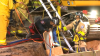 Rescatan a trabajador de la construcción que quedó semienterrado tras caer en una zanja en National City
