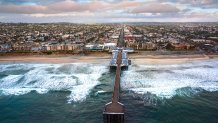 Crystal Pier on Pacific Beach - San Diego California