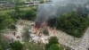 Impresionantes imágenes: así quedó una casa tras ser destruida por una explosión