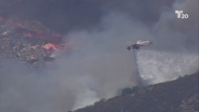 Incendio forestal en Ramona ocasiona evacuaciones