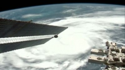 Impresionante: así se ve el huracán Idalia desde el espacio