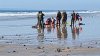 Rescatan a nueve migrantes y un menor de playas de Tijuana y San Diego