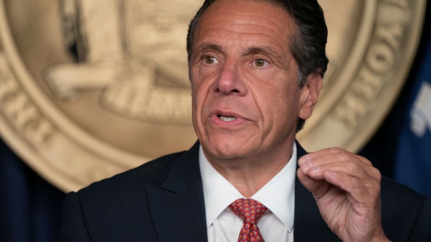 Former New York Gov. Andrew Cuomo (Photo by Lev Radin/Pacific Press/LightRocket via Getty Images)