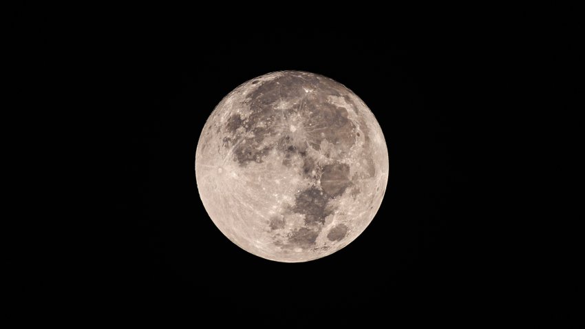 File. The last supermoon of 2023, the September Full Moon known as the Harvest Moon.